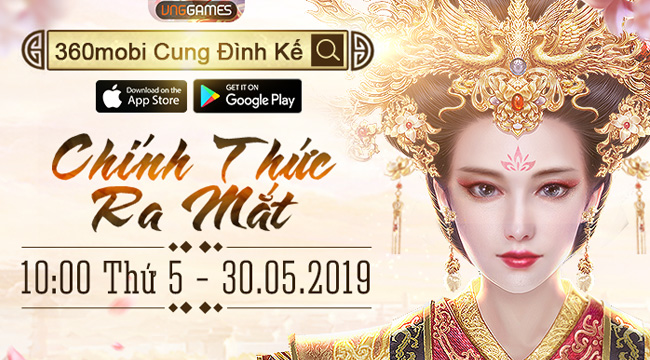 Xemgame gửi tặng 500 giftcode game 360mobi Cung Đình Kế nhân dịp ra mắt