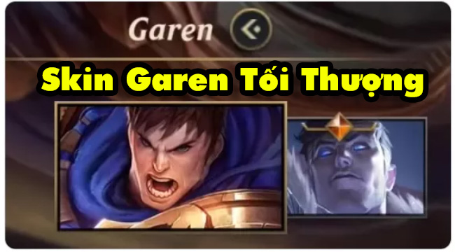 Liên Minh Huyền Thoại: Game thủ phát hiện Garen sắp có skin Tối Thượng