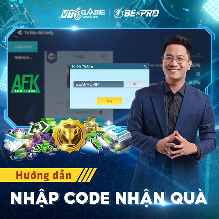 Tổng hợp gift code game Be a Pro: Football mới nhất trong tháng - MOBILE