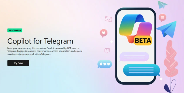 Microsoft Tích Hợp Bot Copilot Lên Telegram