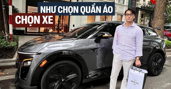 Chủ tiệm Âu phục mua cả VinFast VF 7 và VF 3: ‘Chọn xe như chọn suit, sẽ thêm VF 9 để đủ bộ sưu tập thời trang, thực dụng’