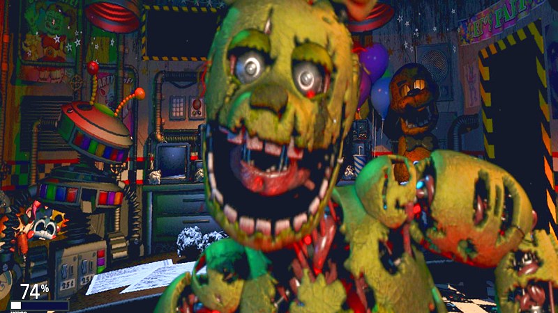 Tải ngay Ultimate Custom Night - Khi tất thảy dị vật của Five Nights at Freddy's hòa làm 1