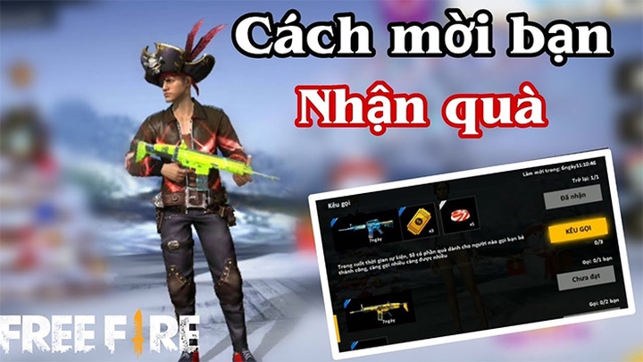 Cách nhập ID người mời trong Free Fire 2020