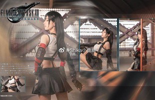 Tifa Lockhart đẹp thì ai cũng biết, nhưng đốt mắt người nhìn thế này thì không phải lúc nào cũng thấy