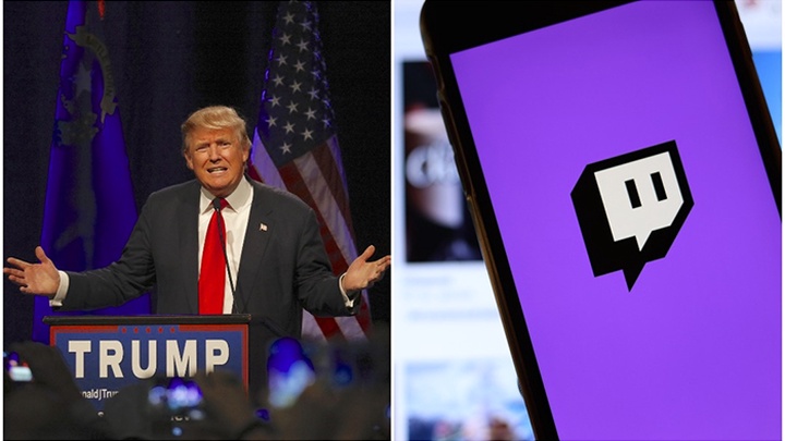 Twitch xử phạt Donald Trump vì có 