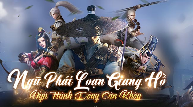 Giang Hồ Ngũ Tuyệt VTC Mobile – tựa game nhập vai cày chay sắp ra mắt