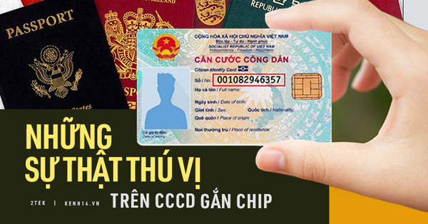 Thẻ Căn cước công dân gắn chip mới không những có công nghệ cực xịn xò mà còn rất 