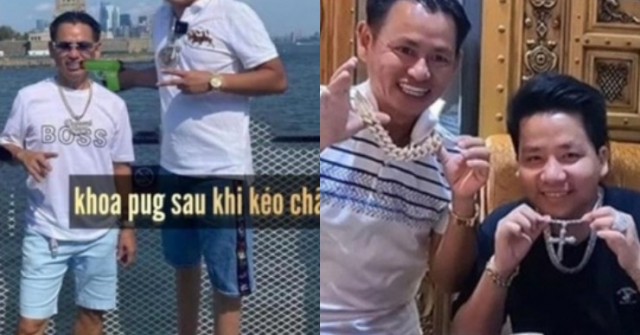 Khoa Pug “nối lại tình xưa” với trùm kim cương Johnny Đặng sau khi chi 5 tỷ kéo dài chân?