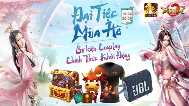 Cộng đồng Tân Thiên Long Mobile rần rần hưởng ứng sự kiện cosplay trong chuỗi hoạt động “Đại Tiệc Đón Hè”