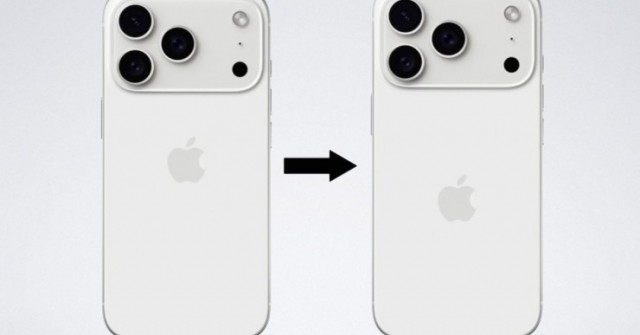 Thay đổi camera khiến cặp iPhone 17 Pro phải dịch logo "Táo cắn dở"