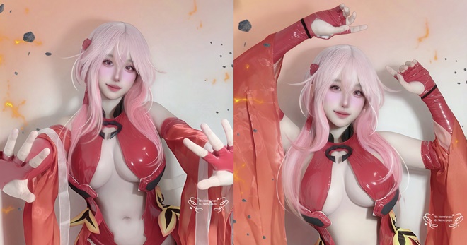 Cùng ngắm bộ ảnh cosplay Yuzuriha Inori trong Guilty Crown cực kỳ lôi cuốn