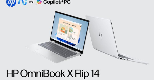 HP OmniBook X Flip 14: Bứt phá sáng tạo với AI thế hệ mới