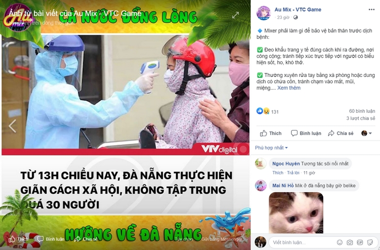 Những sự thật khó quên được cộng đồng game thủ Au Mix chia sẻ khi nghe tin virus Corona quay trở lại