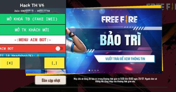 Free Fire vừa cập nhật OB23, hacker đã lập tức 