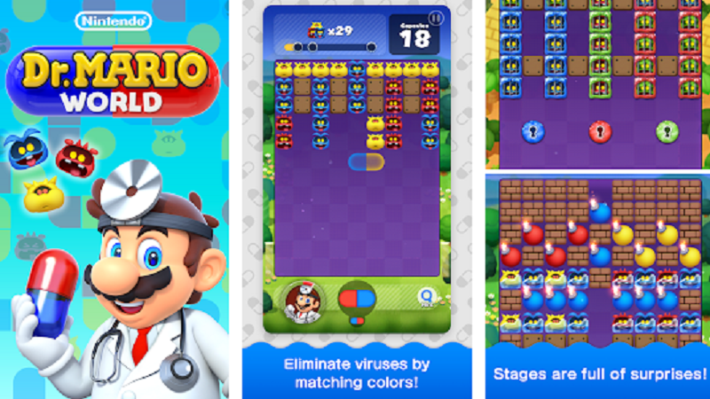 Dr. Mario World thông báo đóng cửa game