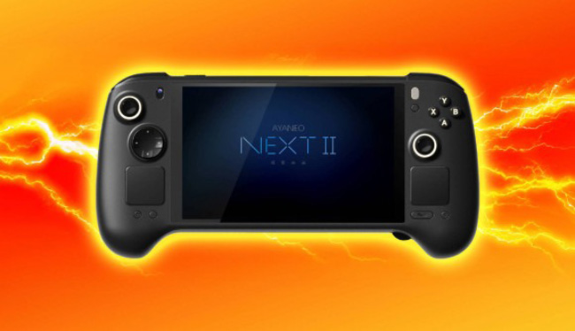 Máy chơi game handheld của Ayaneo sẽ đánh bại Steam Deck nhờ AMD Strix Halo