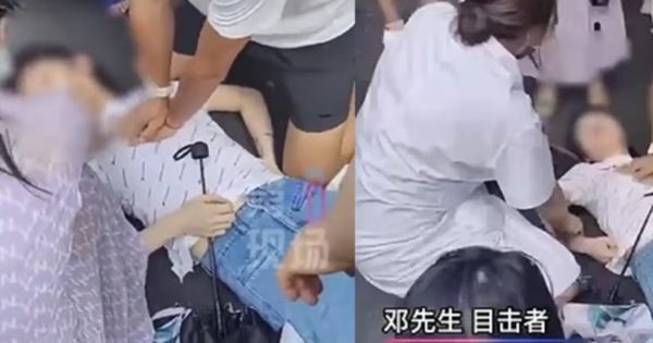 Chuyện gì đây: Người đàn ông hô hấp hồi sức cho người phụ nữ bất tỉnh giữa đường, bất ngờ bị tố cáo ‘có hành vi không đúng mực’