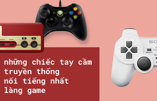 Nhìn lại những tay cầm chơi game truyền thống nổi danh nhất làng game, số 6 xứng đáng là huyền thoại