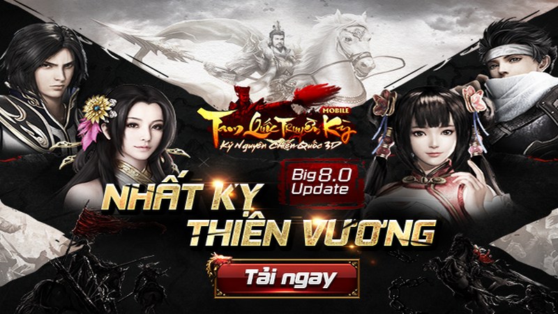 Tam Quốc Truyền Kỳ Mobile chính thức update ‘Nhất Kỵ Thiên Vương’, gửi tặng GiftCode trị giá 500.000