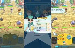 Pokemon Masters - Game mobile chiến thuật 3v3 xoay quanh các Trainer chính thức ra mắt