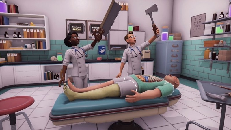 Game giả lập phẫu thuật Surgeon Simulator 2 lộ Trailer siêu nhắng