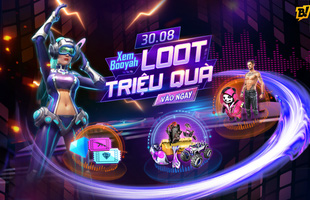 30 tháng 8 mừng sinh nhật Free Fire - xem Booyah! Loot triệu quà!