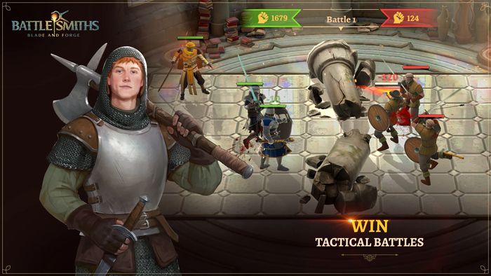 Battlesmiths: Blade & Forge tựa game nhập vai chiến lược mới ra mắt