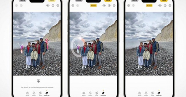 Apple tung công cụ AI giúp “dọn” sạch chi tiết thừa khỏi ảnh