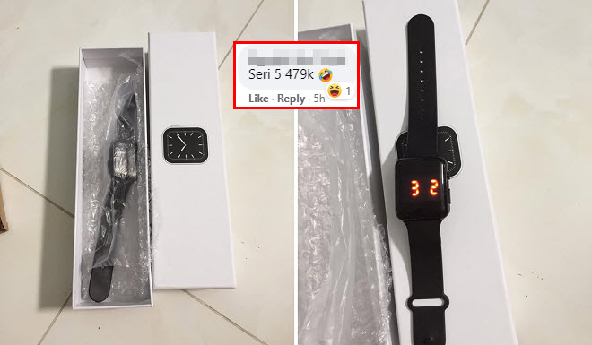 Lên mạng than bị lừa mua Apple Watch giá 478k, nạn nhân bị dân mạng phê phán ngược vì ham đồ rẻ tiền