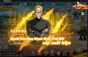 Người đàn ông mạnh bậc nhất trái đất đã xuất hiện ở One Punch Man: The Strongest