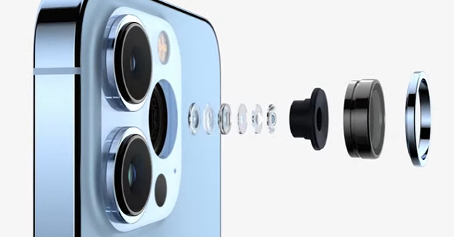 Vén màn bí mật camera bên trong iPhone 13 Pro Max