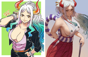 Ngẩn ngơ ngắm con gái Kaido qua loạt fanart đậm mùi Ecchi, fan One Piece tha hồ bỏng mắt