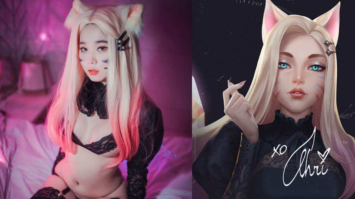 Không thể rời mắt cùng bộ cosplay Ahri KDA The Baddest cực kỳ ‘hư hỏng’