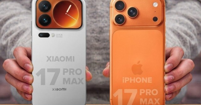 Xiaomi 17 Pro Max và iPhone 17 Pro Max: Flagship Android mới nhất có thể 