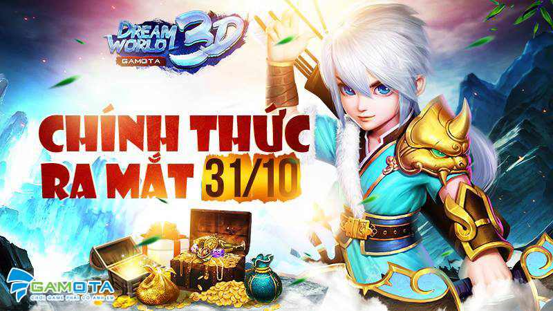 Dream World 3D đã cho phép tải game, sẵn sàng cho ngày ra mắt chính thức