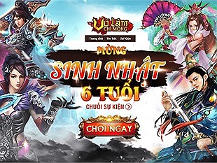 [Infographic]Mừng sinh nhật 6 tuổi - Võ Lâm Chi Mộng trở thành một trong những webgame lão làng của Việt Nam