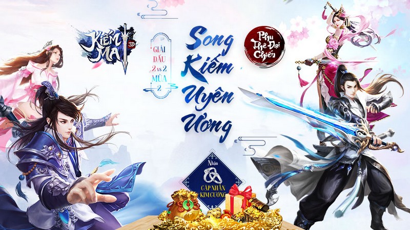 Tự hào là tựa game có cộng đồng đa dạng, sôi động nhất dòng game kiếm hiệp Việt Nam – Kiếm Ma 3D