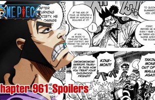 One Piece 961: Oden dùng song kiếm hạ Sơn Thần... và bị cha trục xuất khỏi Hoa Đô