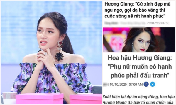 Hương Giang bị CĐM kêu gọi 