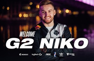 CS:GO - Bom tấn thị trường chuyển nhượng phát nổ: siêu sao NiKo chính thức đầu quân cho G2 Esports