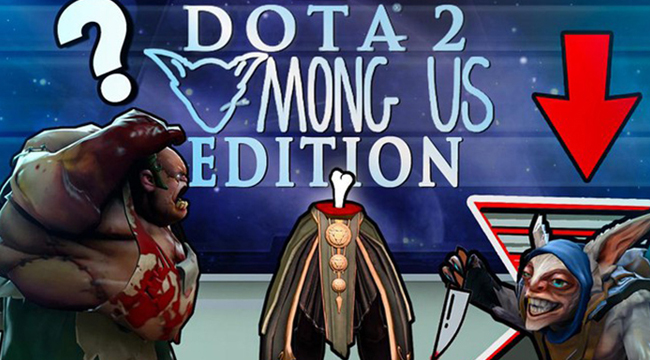 Hai Youtuber người Nga gây bão cộng đồng Dota2 với bản mod theo phong cách Among Us