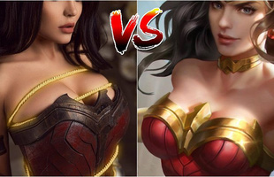 Cosplay Wonder Woman hở cả vùng 18+, game thủ Liên Quân mà thấy thì chắc “chị đại” sẽ trở thành “hot pick”