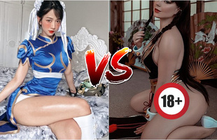 Đây mới chuẩn Chun-Li 18+ mà game thủ ao ước, so về độ sexy hở bạo thì Lê Bống đúng là “không đủ tuổi”