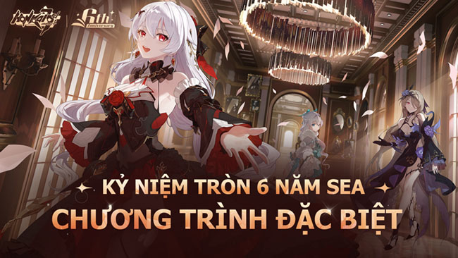 Honkai Impact 3 kỷ niệm 6 năm ra mắt với chuỗi Event đặc biệt cùng nhiều phần quà hấp dẫn