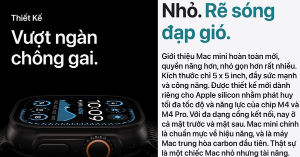 Văn vẻ như Apple