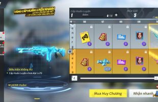 Dân cày Rules Of Survival cực hứng thú với các phần thưởng free trong Sổ Tay Huấn Luyện mùa mới