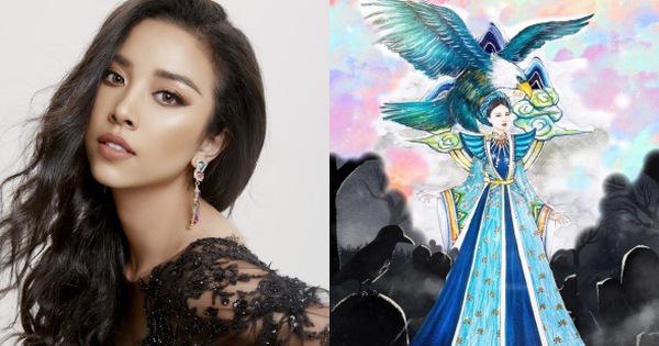 Á hậu Thúy An mang cả đại bàng lớn đang sải cánh vào Quốc phục chinh chiến Miss Intercontinental 2019