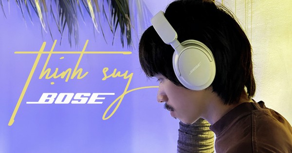 Thịnh Suy và Vũ Thanh Vân nghe nhạc sống di động với Bose QuietComfort Ultra Headphones mới