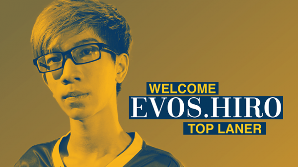 CHÍNH THỨC: “Tiền vệ cánh xuất sắc nhất VCS” – Hiro cập bến EVOS Esports