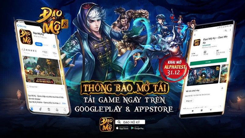 Đạo Mộ Ký Mobile: Bom tấn nhập vai thế giới mở chính thức mở tải, sẵn sàng Alpha Test ngày mai!